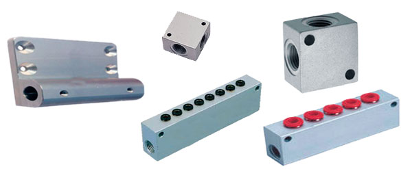 Aluminium Manifolds Milled 