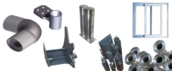 Alumnium welded parts fabrications 